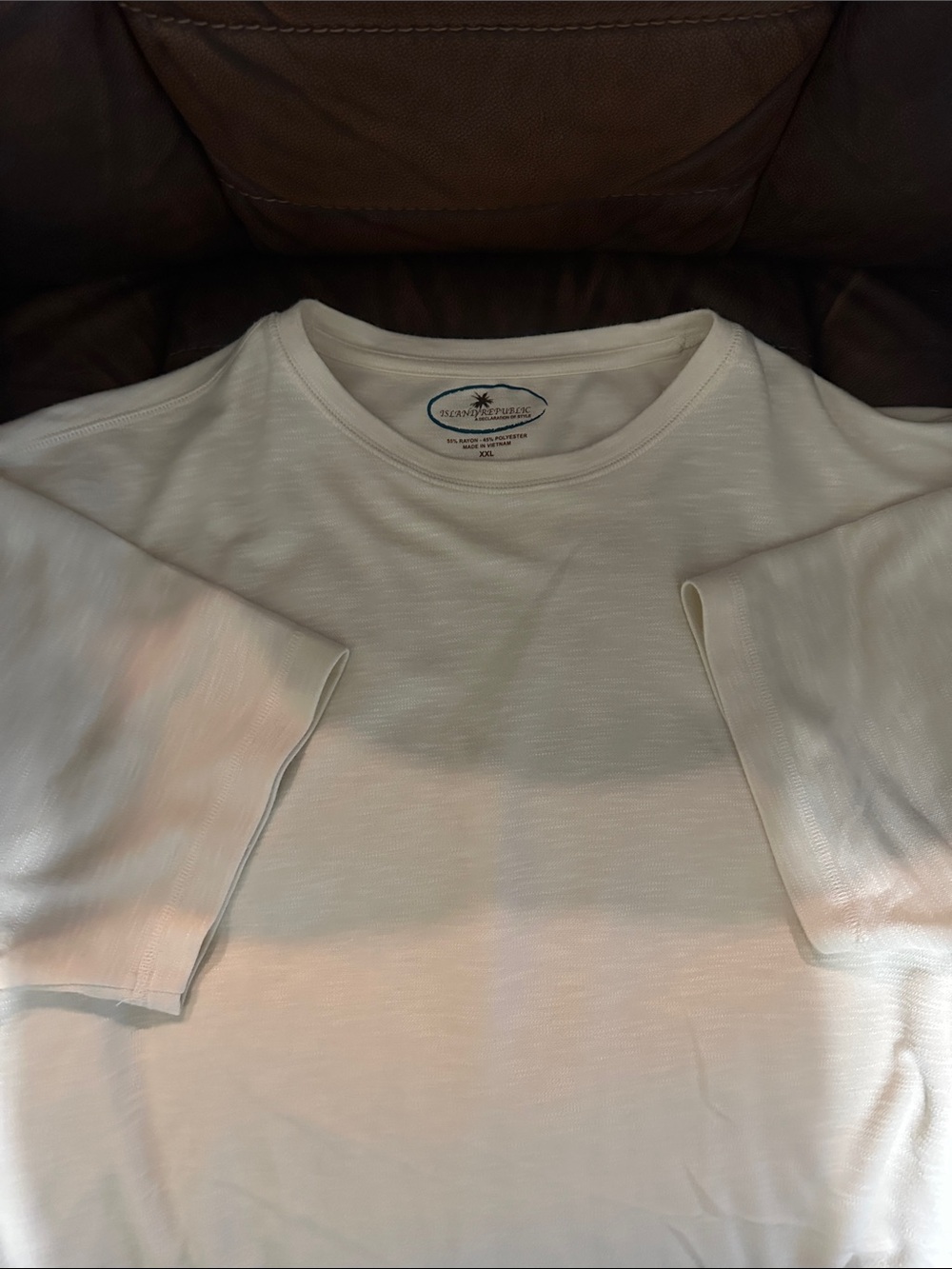 Island Republic Cream Short-Sleeve Men's Tee